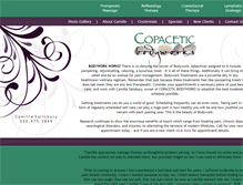 Tablet Screenshot of copaceticbodyworks.com